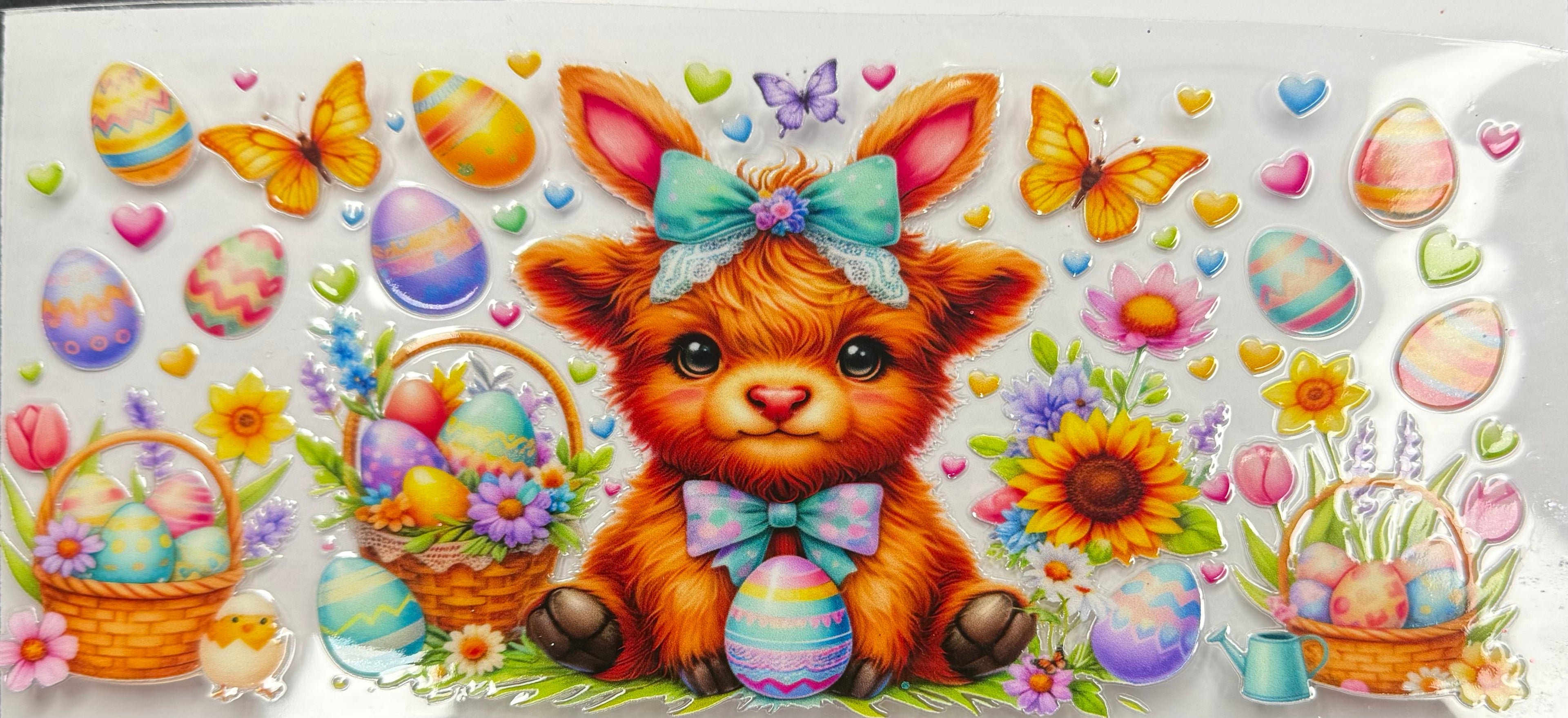 Easter cow