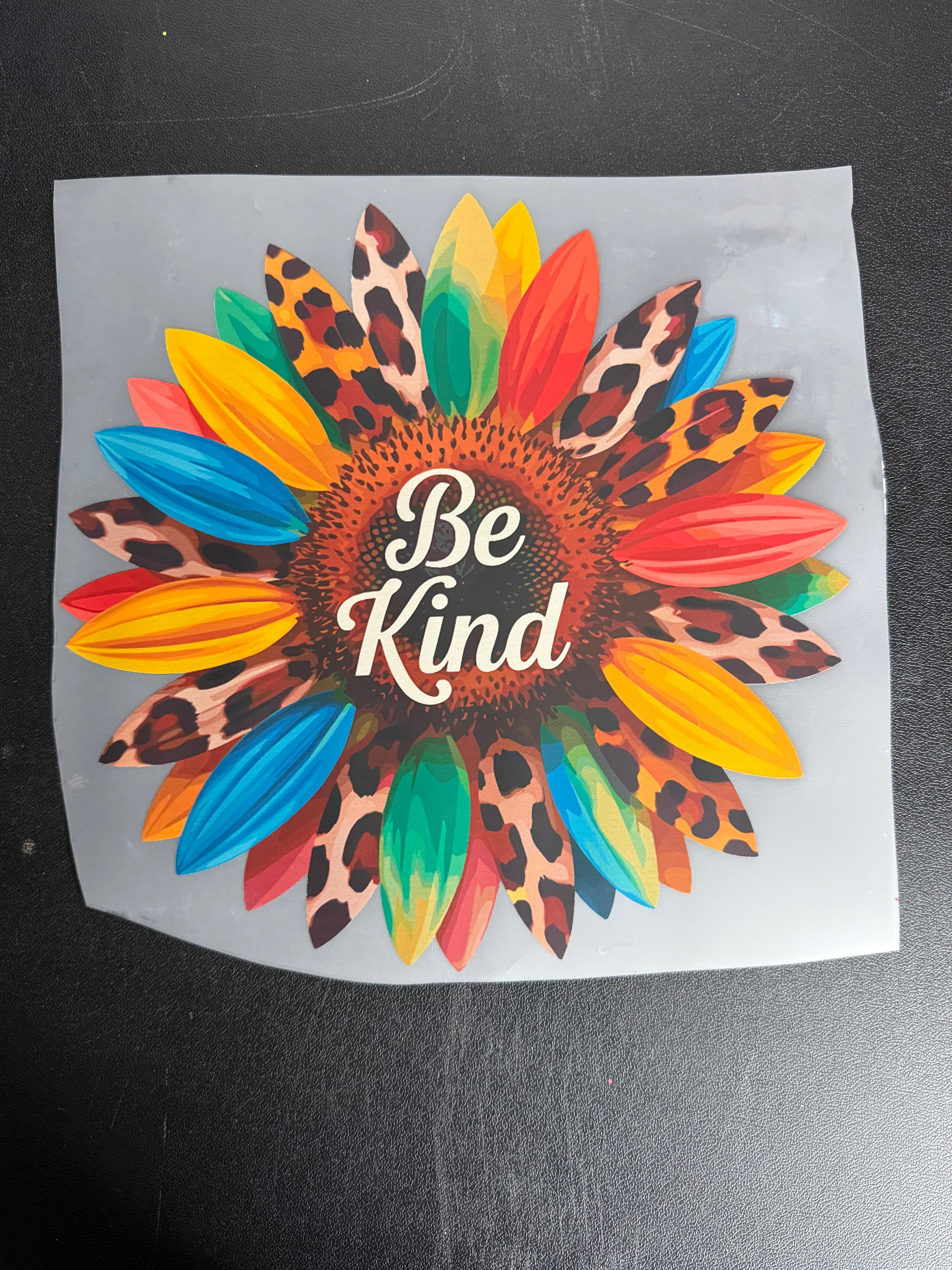 Sunflower- Be kind