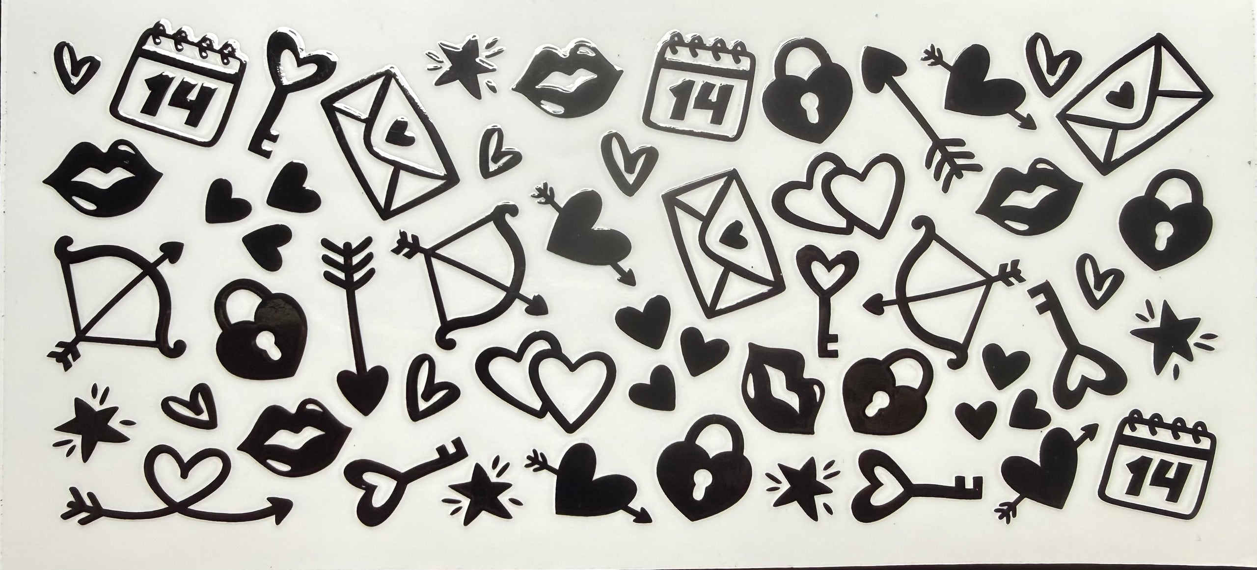 Mail, cupids bow