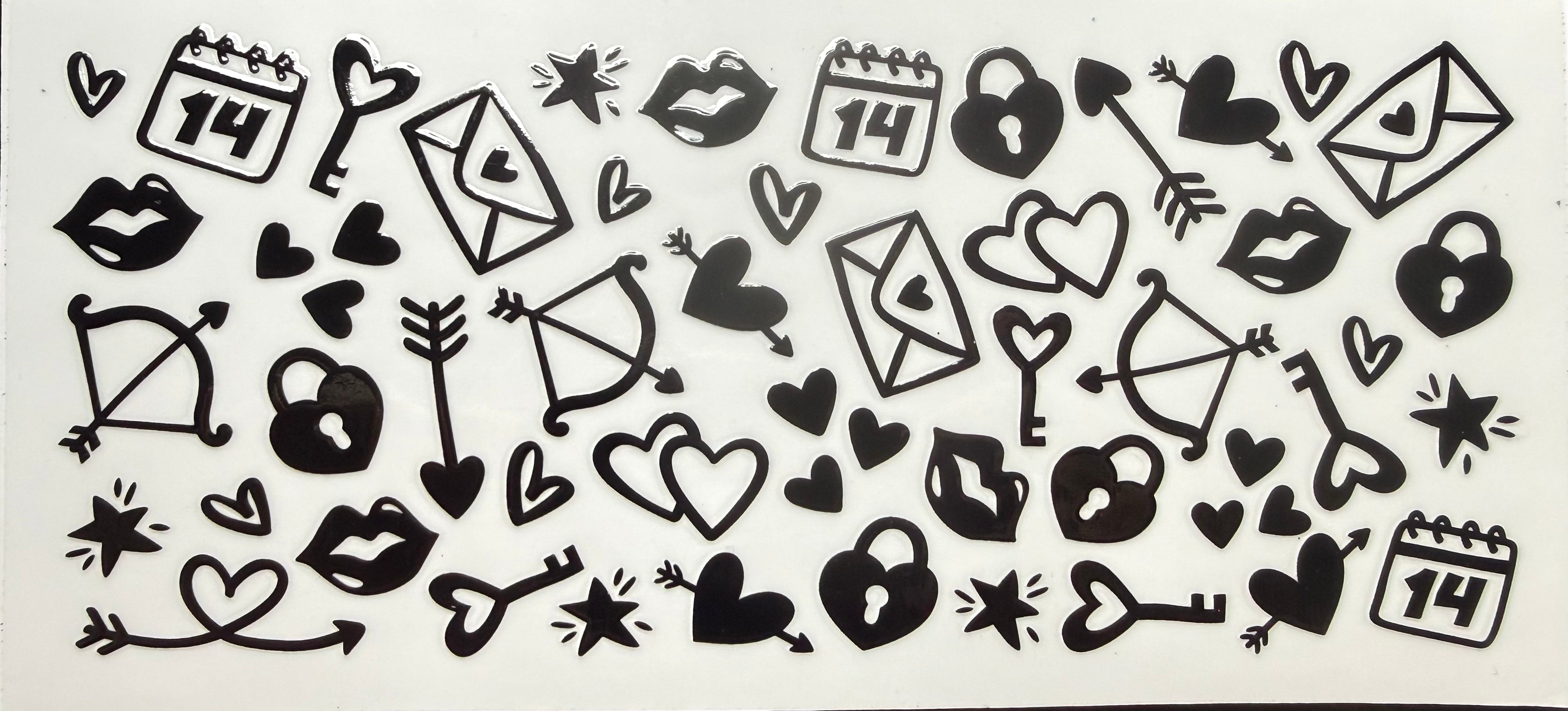 Mail, cupids bow